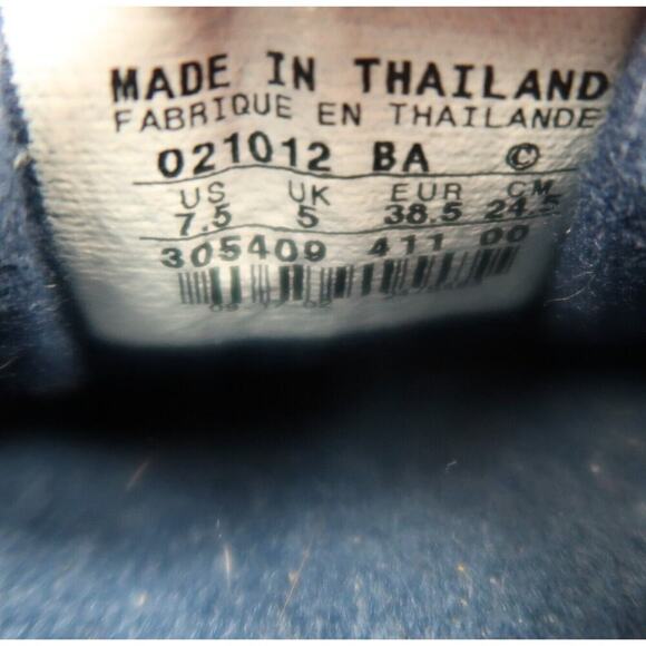 Nike Shoes Womens 7.5 Hermosa Mule Sneaker Slide Slip On Denim Lace Up 2002 Blue - Picture 11 of 12